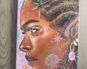Asa original painting 9x12