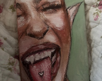 Vamp mini 4x6 painting