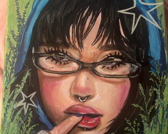 Faye original painting11x14
