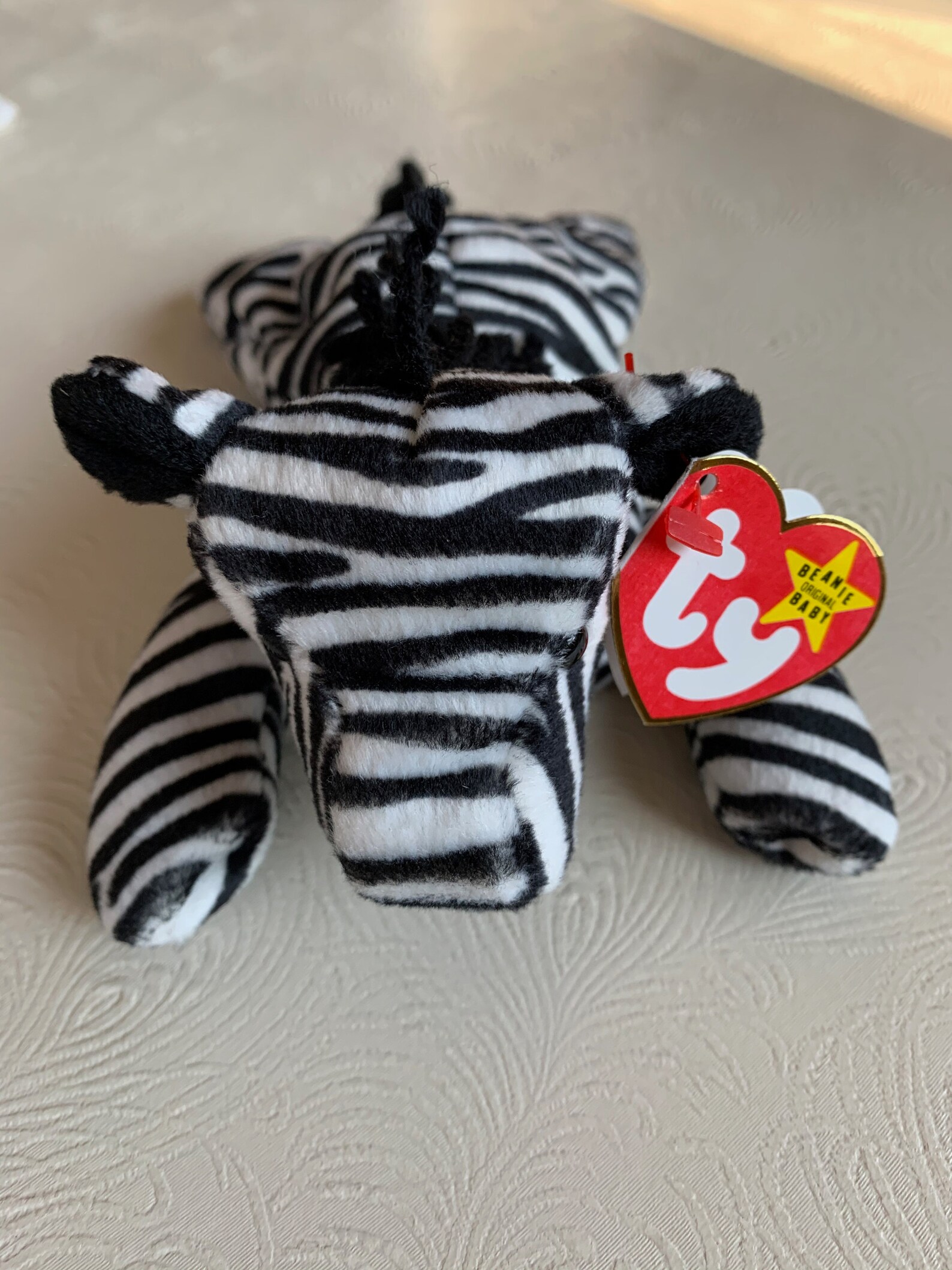 Extremely Rare ziggy Beanie Baby With PVC Pellets Etsy