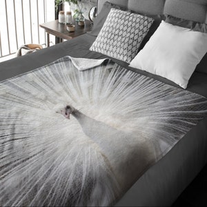Peacock Throw Blanket