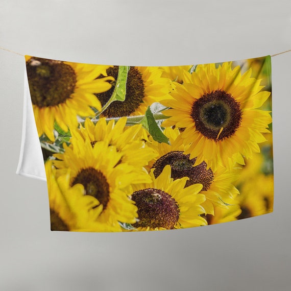 Sunflower Fields blanket main image 0
