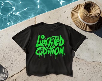 Limited Edition Graffiti Crop Top