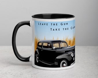 Mobster Quote Mug with Color Inside | The Godfather Movie Inspired Mug | Gangster Mug | Mobster Mug | Morning Coffee Mug