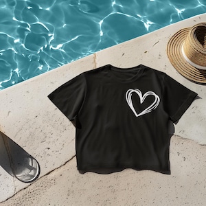 Heart Crop Top