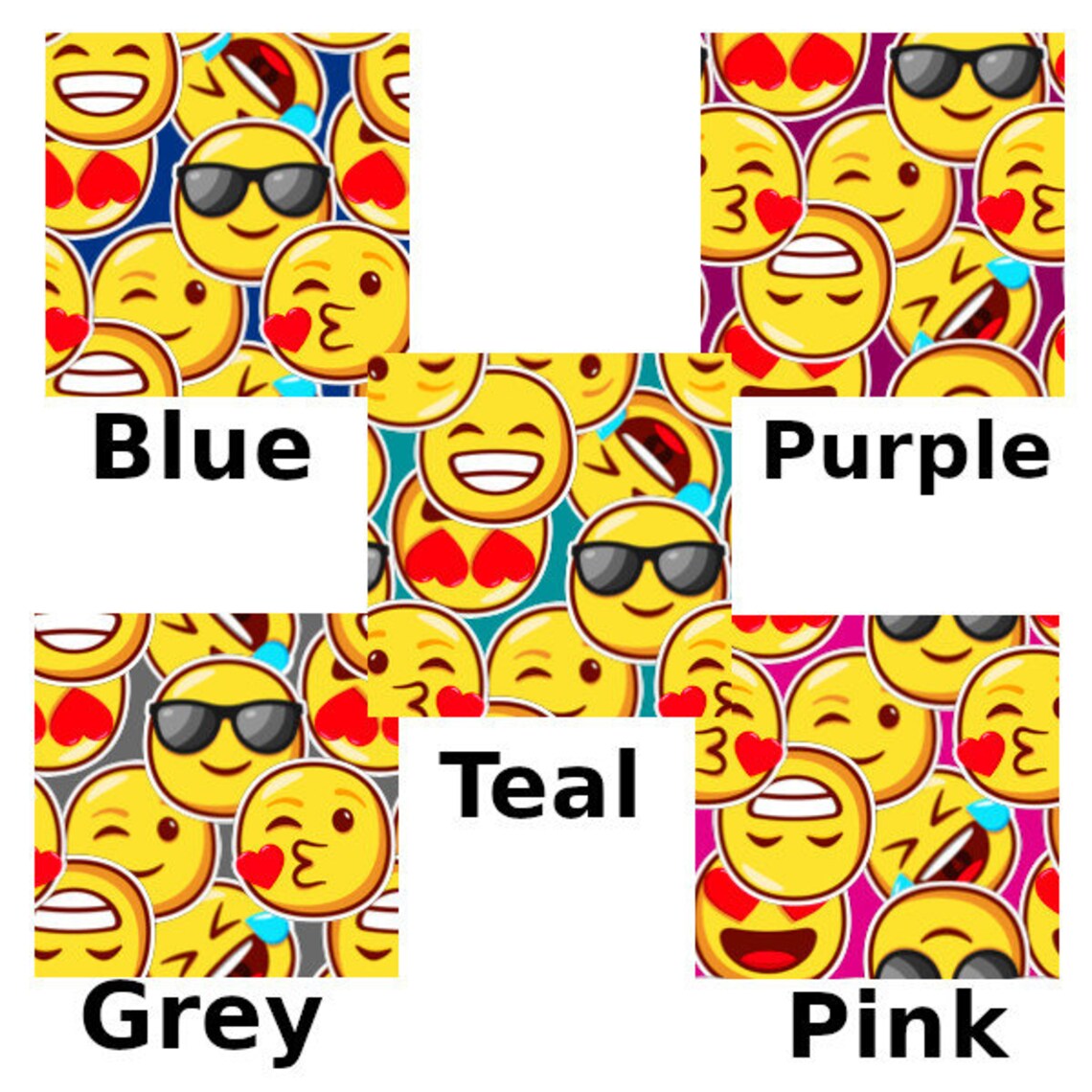 Personalized Emoji Throw Blanket Personnalisable Emoji Blanket Gift for