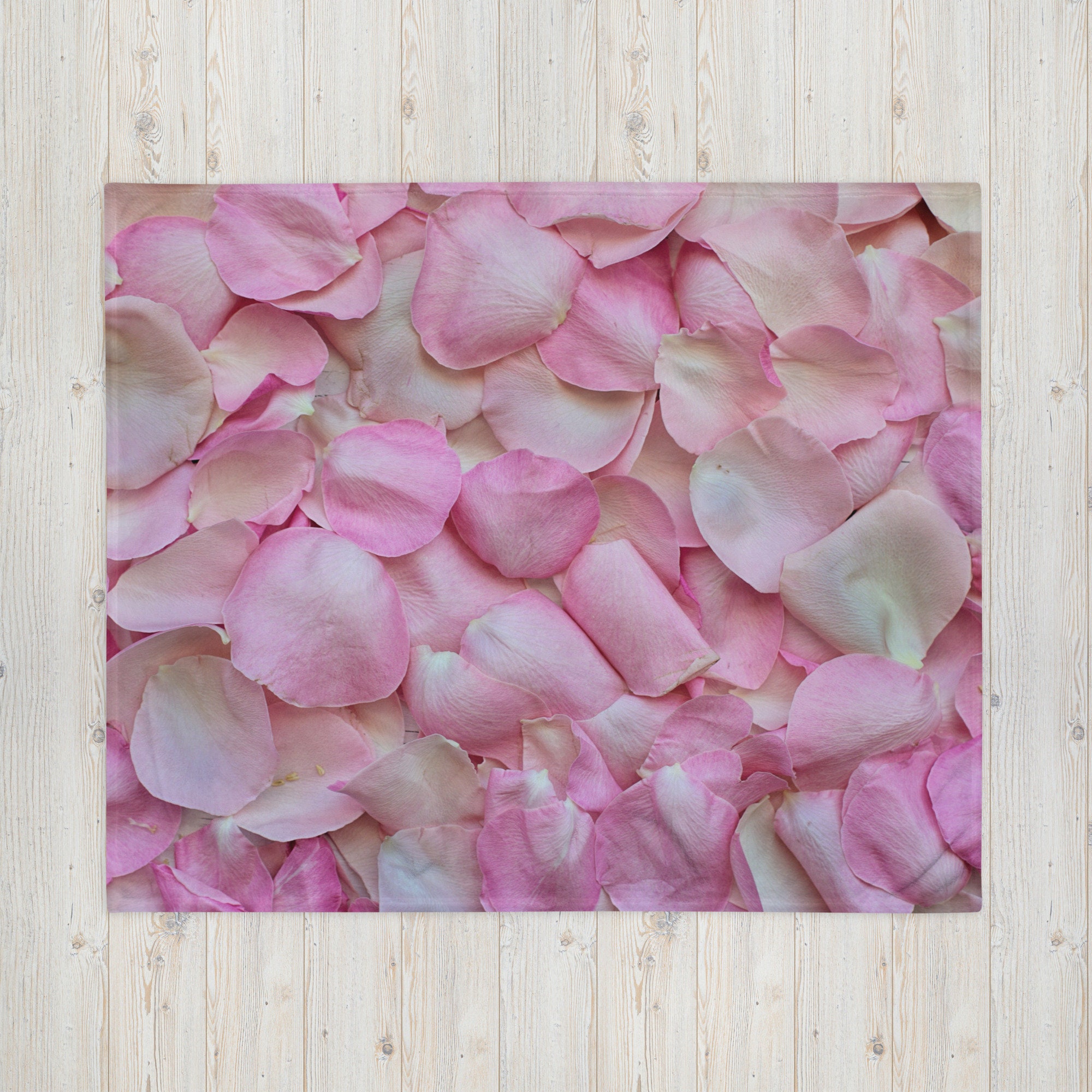 Rose Petal Blanket Etsy