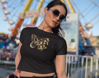 Butterfly Crop Top