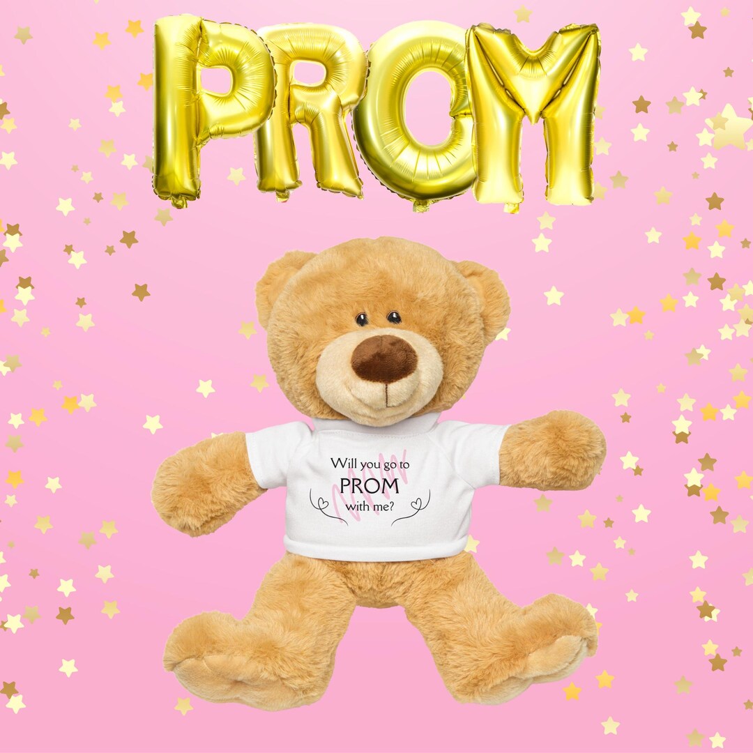 Will You Go to Prom With Me Prom Teddy Bear
