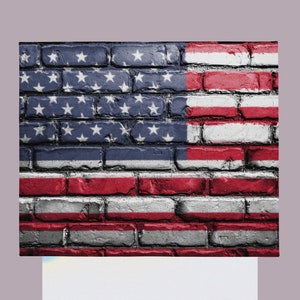 American Flag Throw Blanket