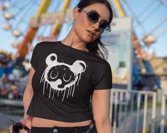 Drip Bear Crop Top
