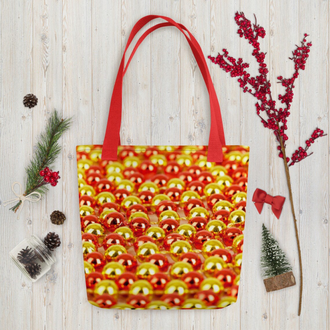 Christmas Ornaments Tote bag Etsy