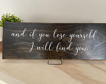 First Dance Lyrics Sign