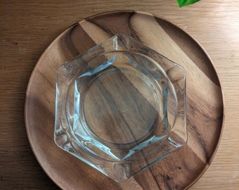 Big clear ashtray