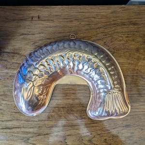 Fischform aus Kupfer