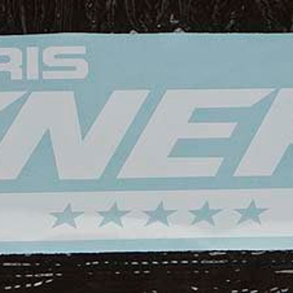 Polaris General 9" Sticker