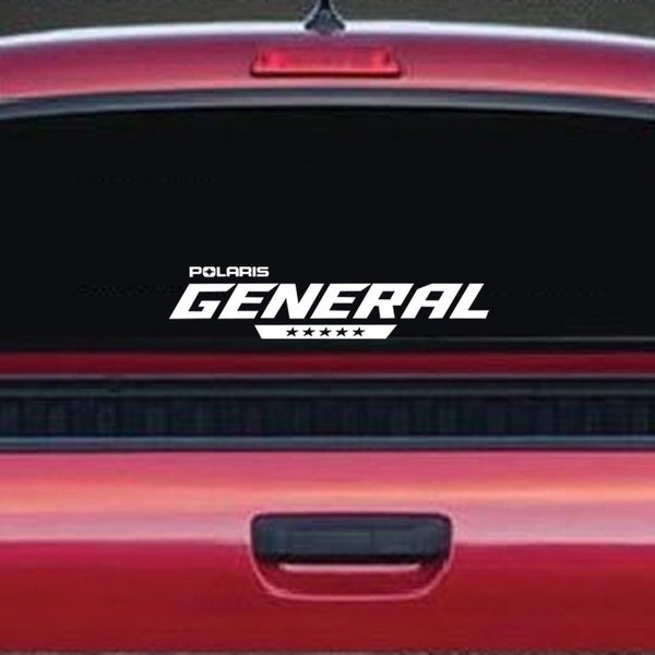 Polaris 9 General Sticker - Unbranded Decal