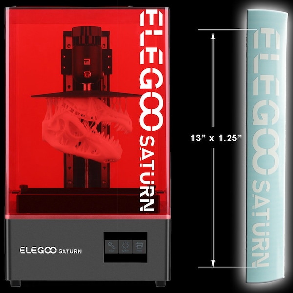 Elegoo Saturn  vinyl sticker