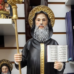 San Benito / Saint Benedict Statue Religion & Spirituality New 24 inches