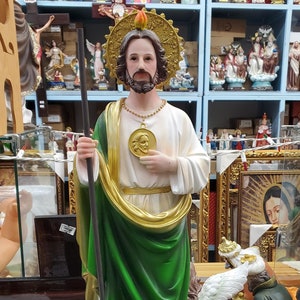 Saint Jude 20 inch San Judas Tadeo St Jude Statue Saint Jude Catholic Figurine san judas statue