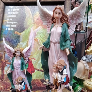 Angel De La Guarda Statue No.19884-12 NEW Guardian Angel Catholic