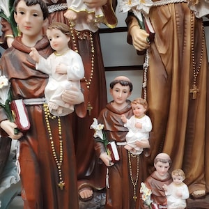 San Antonio De Padua Statue Saint Anthony of Padua St Anthony statue figurine