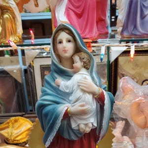 16 inch Virgin Mary STATUE Virgen Maria Religious Figurine Mother Mary