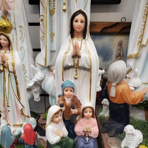 Virgen De Fatima Statue Our Lady Of Fatima Catholic Figurine Mary
