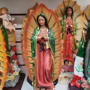 Virgen De Guadalupe 16&quot; Statue No.25040 Our Lady Of Guadalupe Catholic Figurine mary
