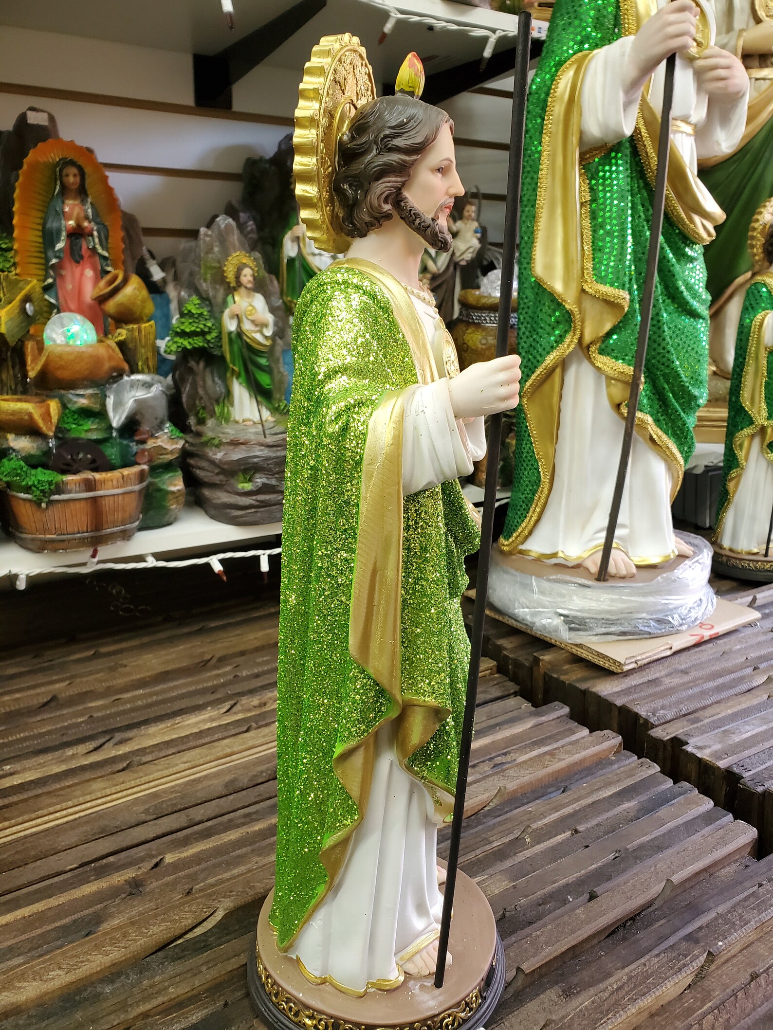 San Judas Statue Near Menull