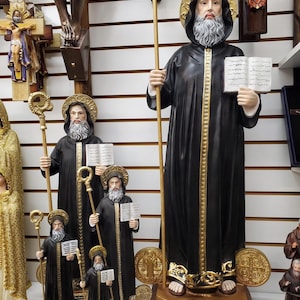 San Benito Saint Benedict Statue Religion & Spirituality