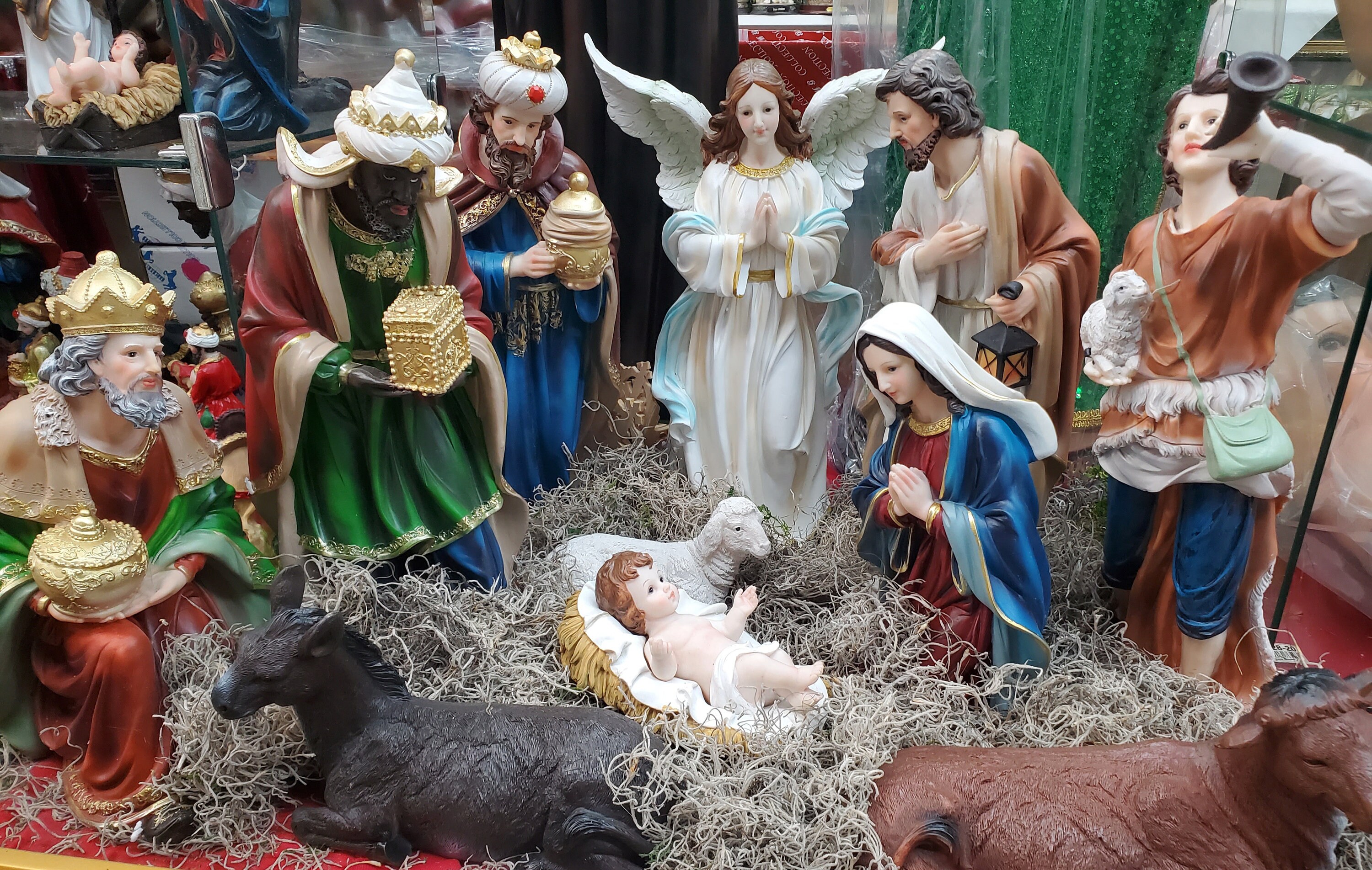 16 Inch Christmas Nativity Set Jesus Nacimiento 12 Piece Set Nativity Scene SHIPS NOW Etsy Ireland