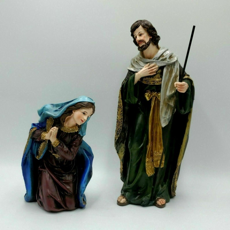Jesus y Maria 12 Statue No.25362 Brand New Catholic Figurine Joseph And Mary