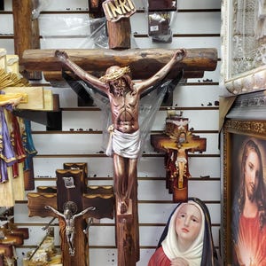 24 Inch Wall Crucifix - Etsy