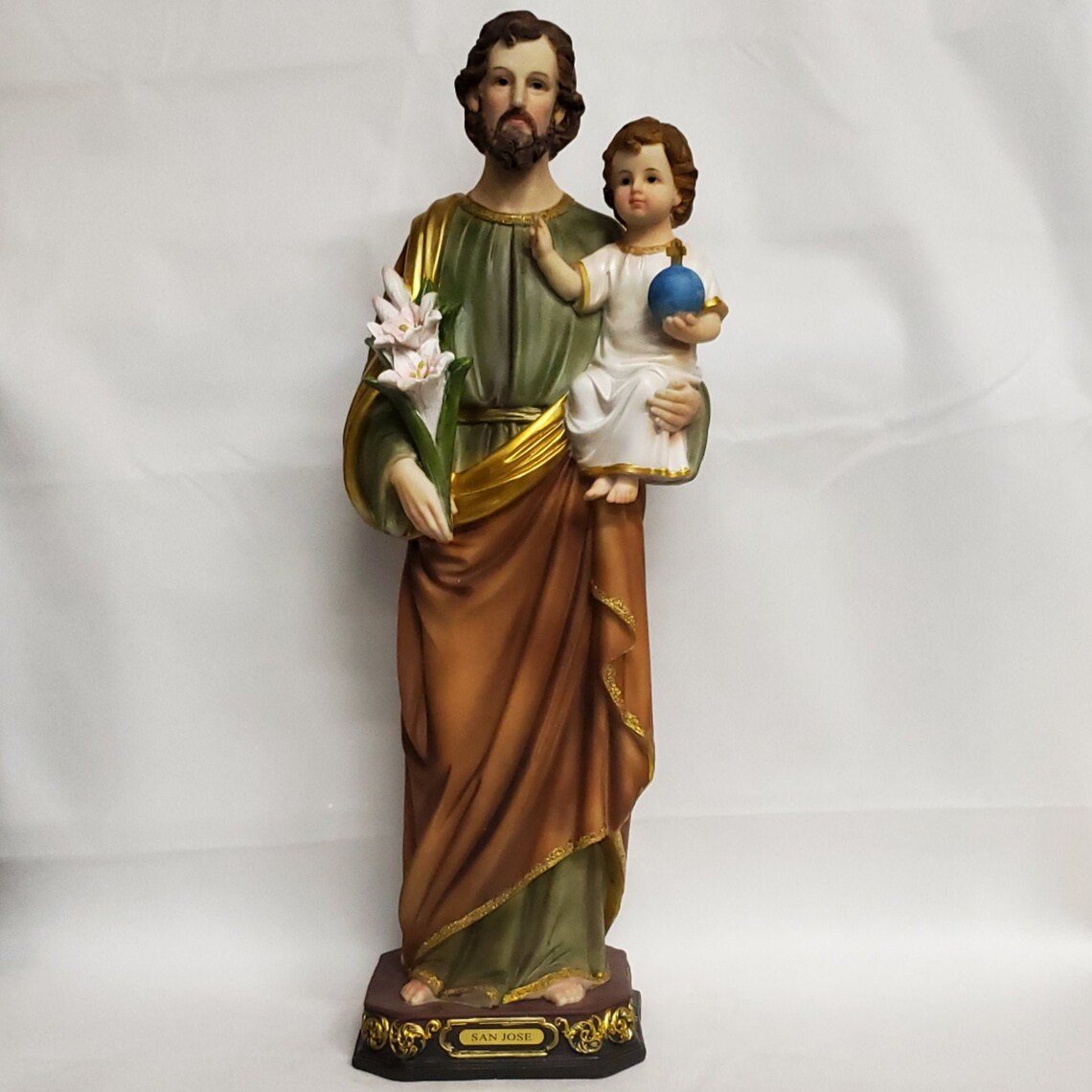 8 San Jose STATUE No.253148 In Stock Figurine Etsy