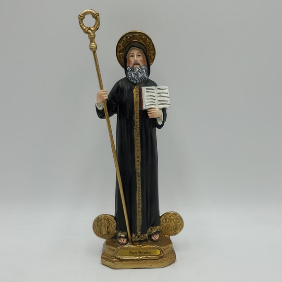 San Benito / Saint Benedict Statue Religion & Spirituality New Etsy