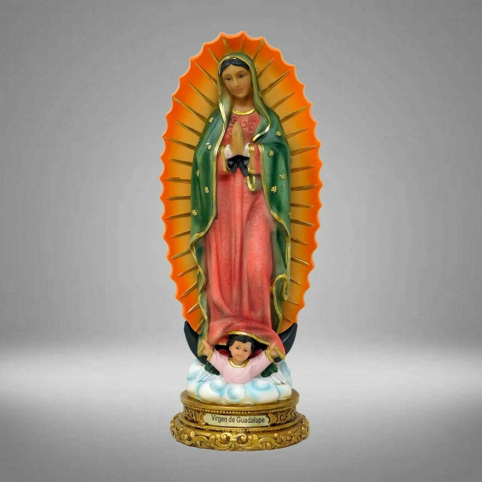 Virgen De Guadalupe 12 Estatua No.25049 Estatua católica Etsy