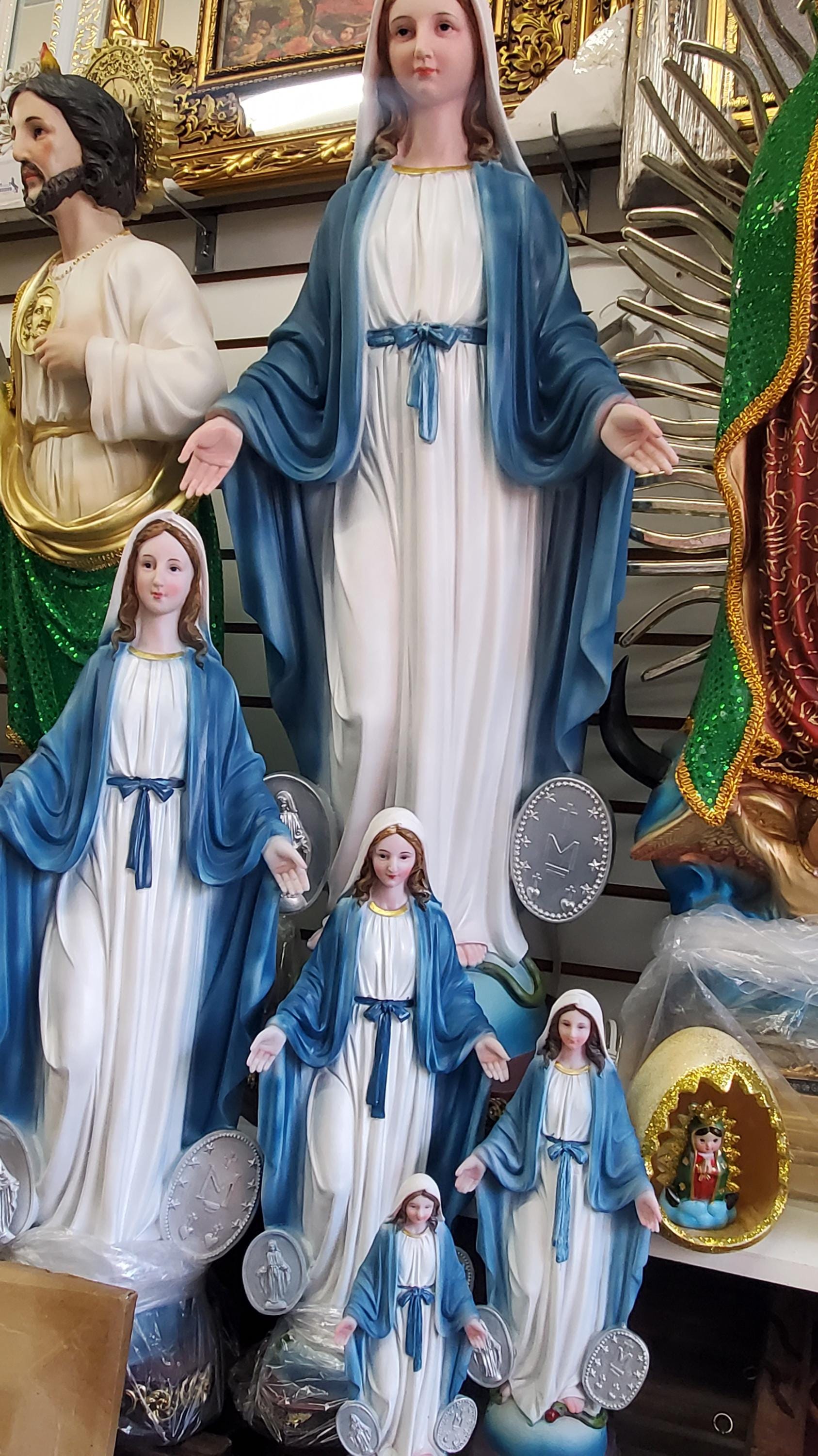 Virgen De La Milagrosa Miraculous Virgin Milagrosa Mary Virgen 