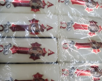 12 Pk Cirio Pascual Regular 3" Inch Tall Easter Paschal Candles beeswax cross