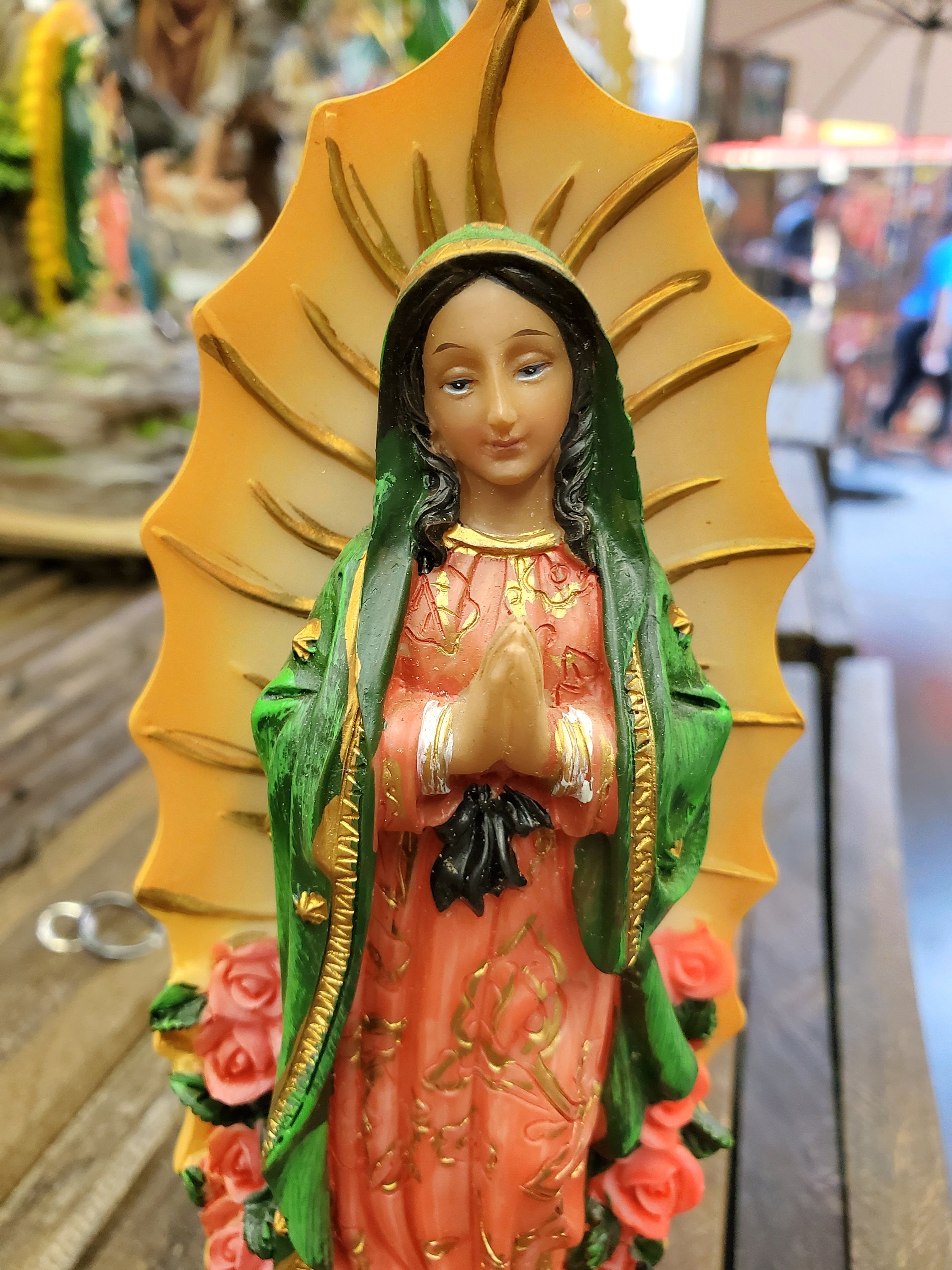 Our Lady of Guadalupe Statue No.29468 Virgin Mary Catholic Etsy
