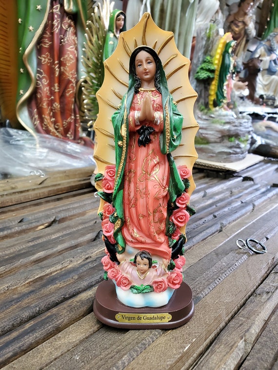 Our Lady of Guadalupe Statue No.29468 Virgin Mary Catholic Etsy