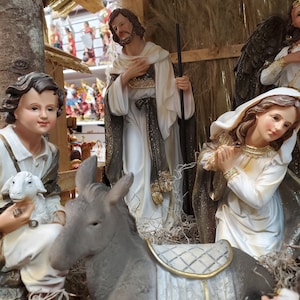 12 inch Nativity Set Christmas Nativity Scene 12 piece nacimiento SET immagine 4