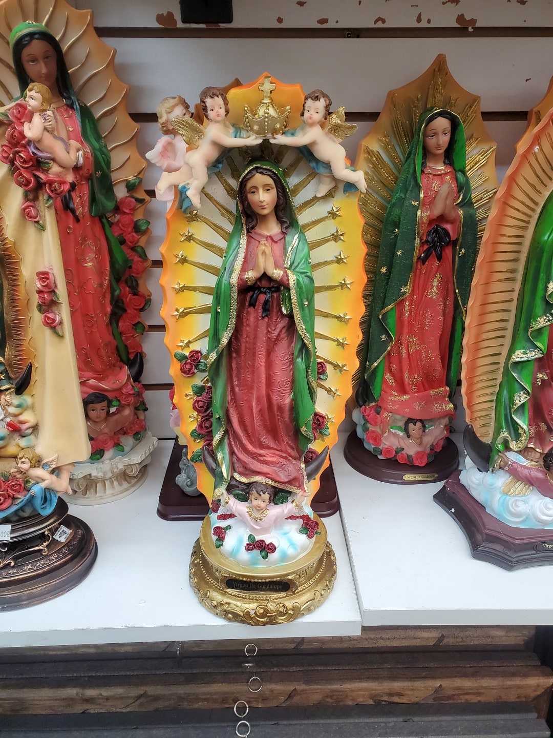Virgen De Guadalupe C Angeles Statue No.25037 Catholic Our