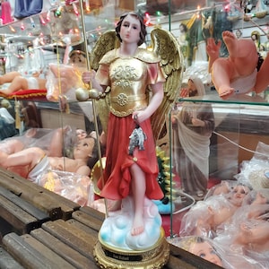 San Rafael Arcangel Statue No.20052 Religious 12 inch statue