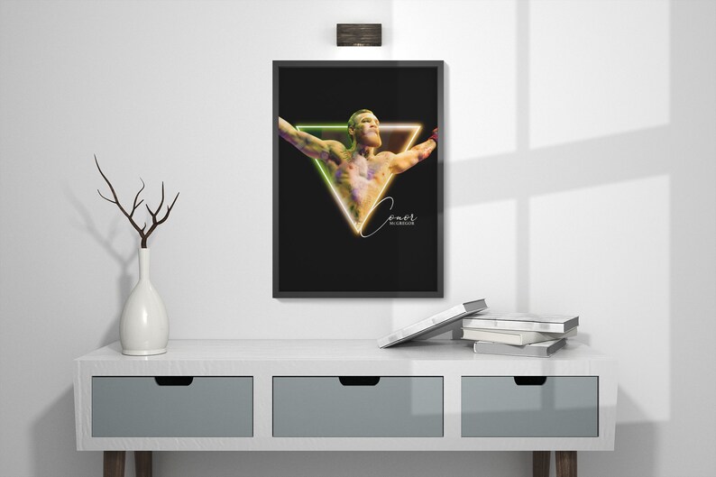 Conor McGregor Ultimate Fighting Champion Boxing UFC 257 World Champion Irish MMA World Champion Poster Print from Ireland