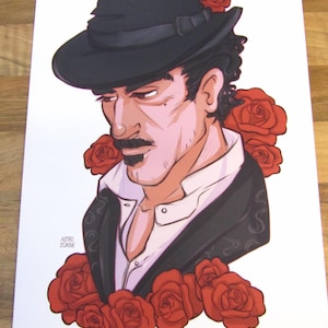 Dutch Van Der Linde - Impresión artística de alto detalle - RDR2, fantasía, COWBOYS