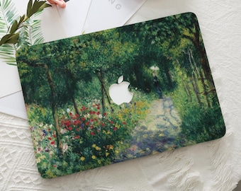 Flowers Art Oil Painting Macbook Hard Protective Case Laptop Cover for 2026 Neo 13 Air 15/13/11 Mac Pro 16/15/14/13inch A3434 M5 M4 M3 M2 M1
