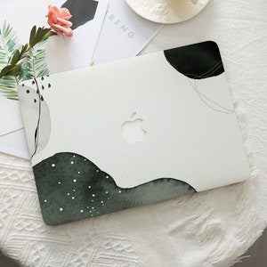 Art Design Line Macbook harde beschermhoes laptopcover voor 2025 Macbook Air 15/13/11 Inch A3240 Macbook Pro 13/14/15/16 2024 M4 M3 M2 M1