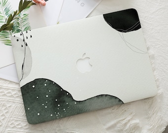 Art Design Line Macbook Hard Protective Case Laptop Cover for 2026 Neo Air 15/13/11 A3449 Mac Pro 16/15/14/13inch A3434 M5 M4 M3 M2 M1 Ret12
