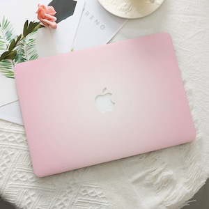 Kzou様用。MacBook Air Blush Pink Gradient MacBook Hard Protective Case Laptop